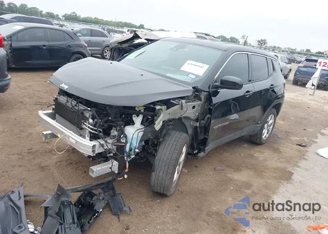 2025 Jeep Compass Sport 4X4 z USA, uszkodzony, nr VIN 3C4NJDANXST550588